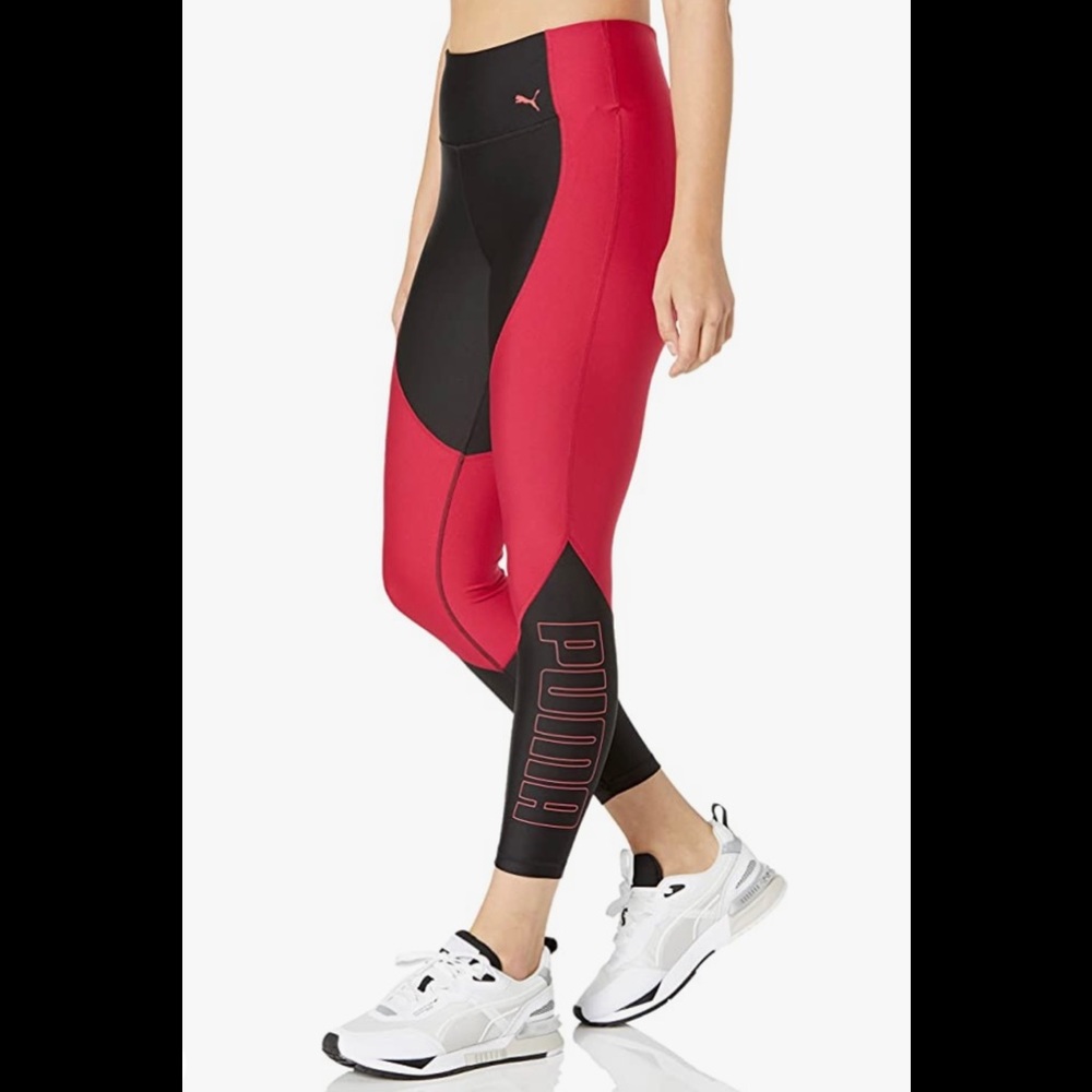 PUMA Women’s Train Eversculpt Logo High Waist 7/8 Tights